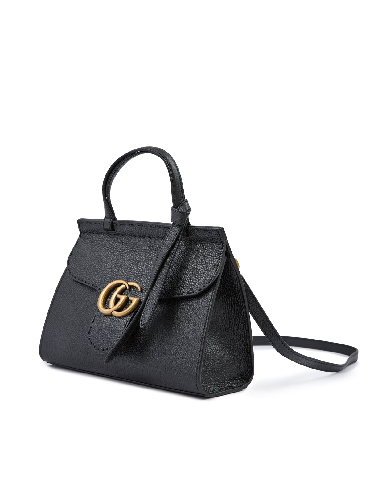 Gucci Siyah Deri GG Marmont El Çantası